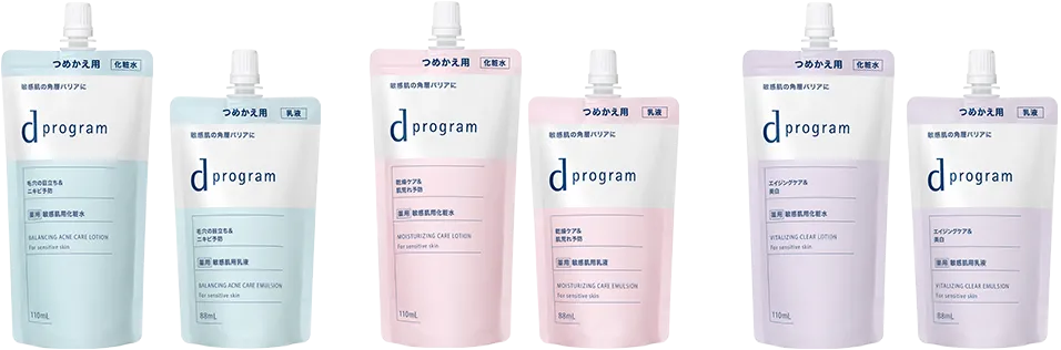 化粧水・乳液(レフィル)