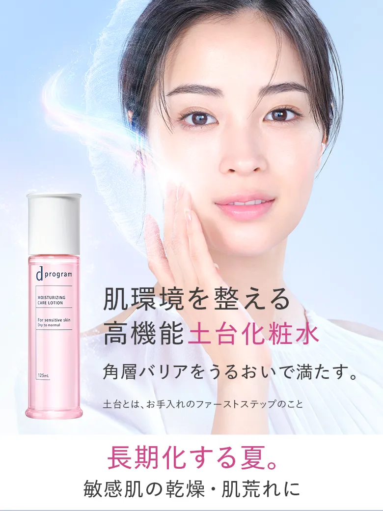 敏感肌の角層バリアに注目　進化した高機能土台化粧水