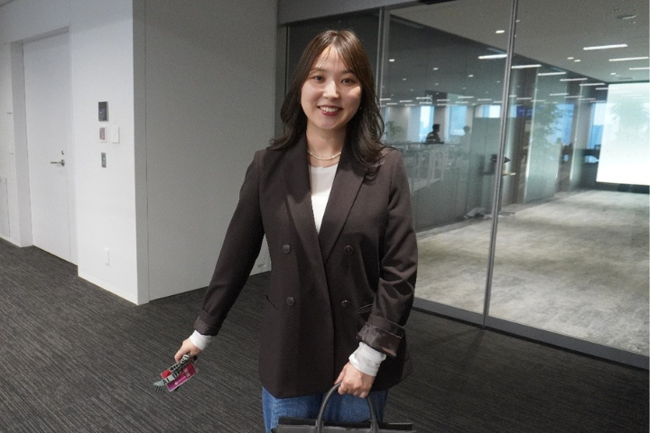 出社の様子