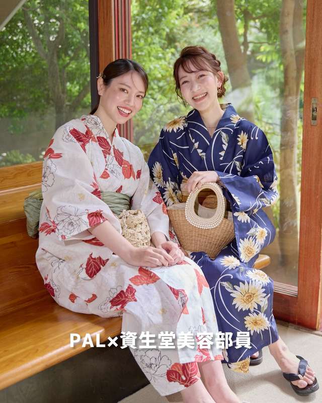 PAL×資生堂美容部員!浴衣&メイクコラボ
