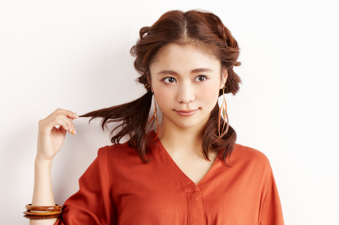 くるりんぱ3つで簡単可愛い♪お手軽「ボヘミアンヘア」