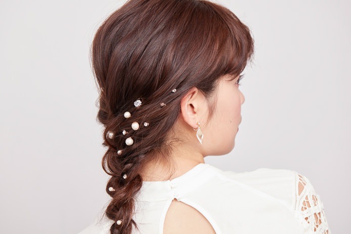 超簡単ヘアピアスアレン