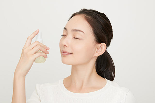 ③ お出かけ前のミストで気持ちを切り替え