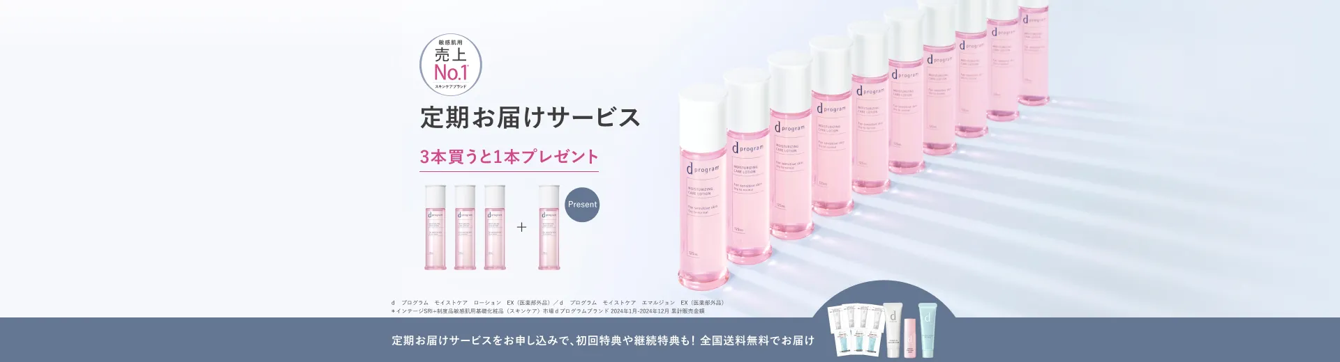 定期お届けサービス ｄプログラム モイストケア ローション/エマルジョン