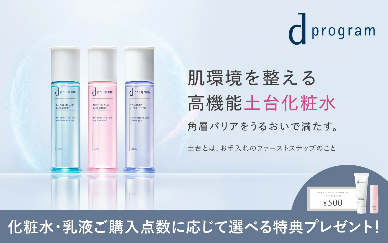 肌環境を整える高機能土台化粧水
